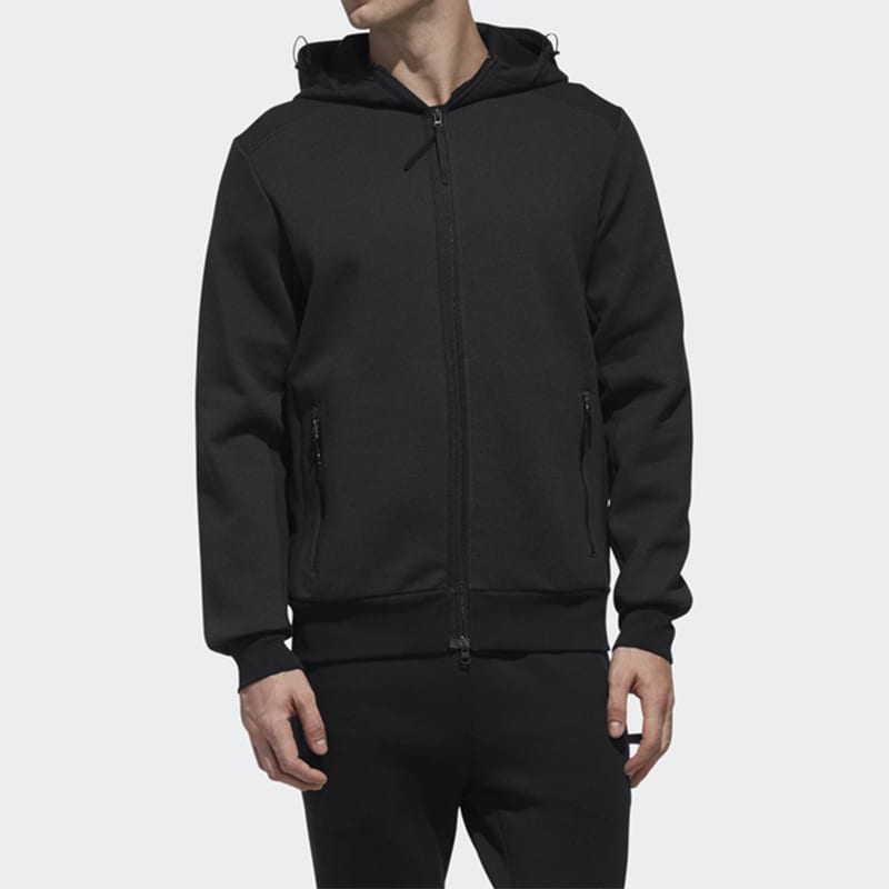 adidas Jackets Men's Black Hooded Moderate Other DW4590