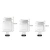 3/6/10Pcs Cosmetic Jars Travel Glass Containers Clear Buttercream Bottles With Lids & Inner Plug Mini Refillable Boxes
