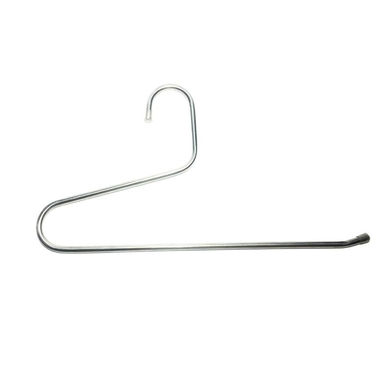 

5-уровневая вешалка для брюк из нержавеющей стали — S-образная, нескользящая, не оставляющая следов, многослойный органайзер для хранения в шкафу, идеально подходит для джинсов и брюк, экономит место A layer/ Ordinary