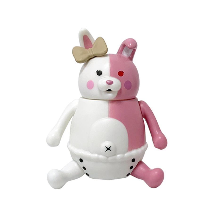 11cm/4.33in Danganronpa 1 / 2 Reload Anime Figur Bär Monokuma Actionfigur Rosa Hase Monomi PVC Sammlermodell Puppe Spielzeug
