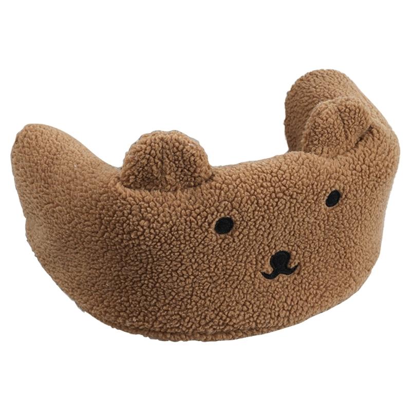 

Магнітний теплий килимок для дитячих візочків для домашніх тварин, передній чохол, м яка товста плюшева захисна накладка-подушка, легке встановлення, надійна посадка коричневий