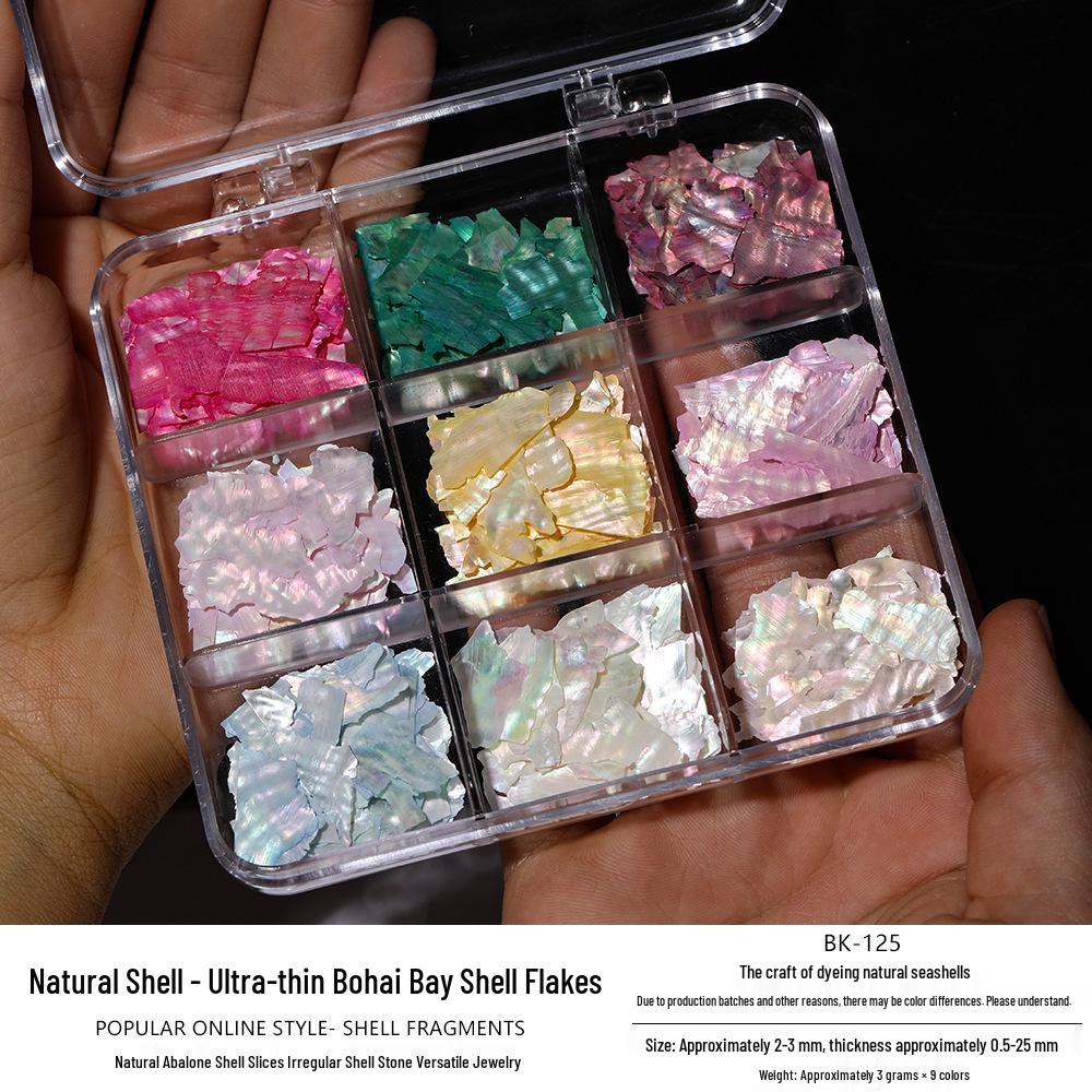 Mother-of-Pearl Nail Art & Hairpin Craft Kit