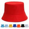 Bucket Hat Group Activities Advertising Hat Travel Agency Hat Printing Printing Embroidery Double-Sided Solid Color Basin Hat
