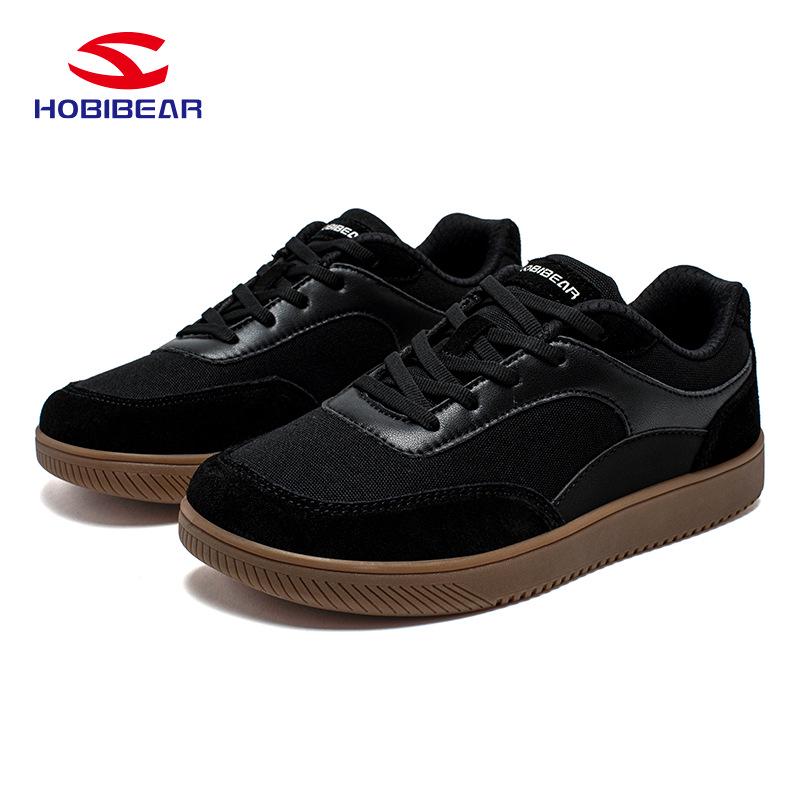 

Чоловічі широкі зручні спортивні кросівки HOBIBEAR та жіночі повсякденні німецькі кросівки 46 чорний