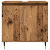 Bathroom Cabinet with Vintage Wood Look 58 x 33 x 60 cm Engineered Wood