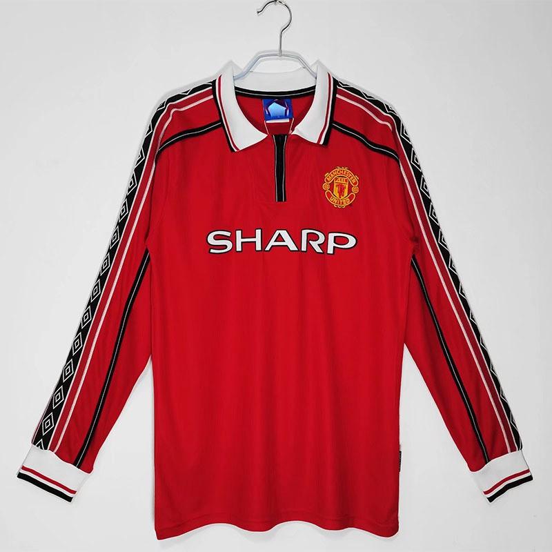 Vintage Long Sleeve Jersey Arsenal England Portugal AC Milan Classic Football Shirt