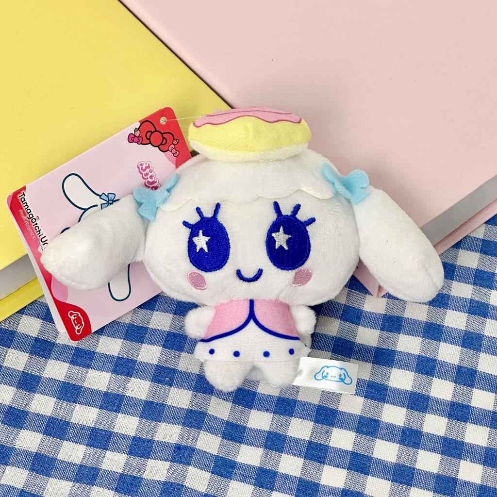 Nuovo Portachiavi Peluche Tamagotchi Anime Mametchi Kawaii Mimitchi Bambola Ciondolo per Borsa Kuchipachi Bambola Cartone Animato Cuore Girly Regalo Bambino
