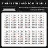 365-Day Decorative Date Stickers Set for Planners - Pack of 12