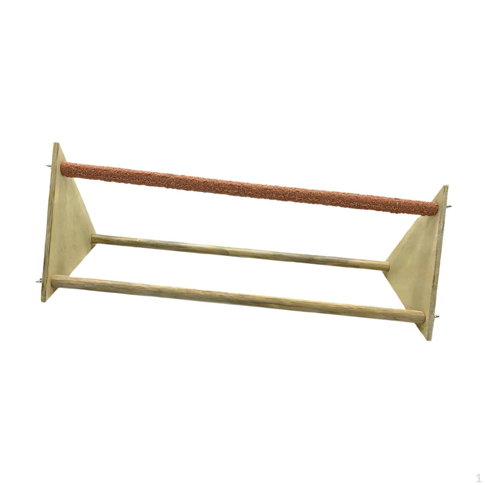 

Chicken Perch Chick Stand Training Perches,Triangular Sturdy Poultry Coop Brooder,Wooden for