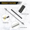 2Pcs 150mm/200mm Universal Car Front Bumper Lip Splitter Spoiler Rod Support Strut Tie Bar Carbon Fiber Auto Support Rod
