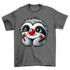 Happy Sloth Red Nose Novelty Funny T-Shirt Mens Womens Tees Top Adults and Comedy Tee Shirt