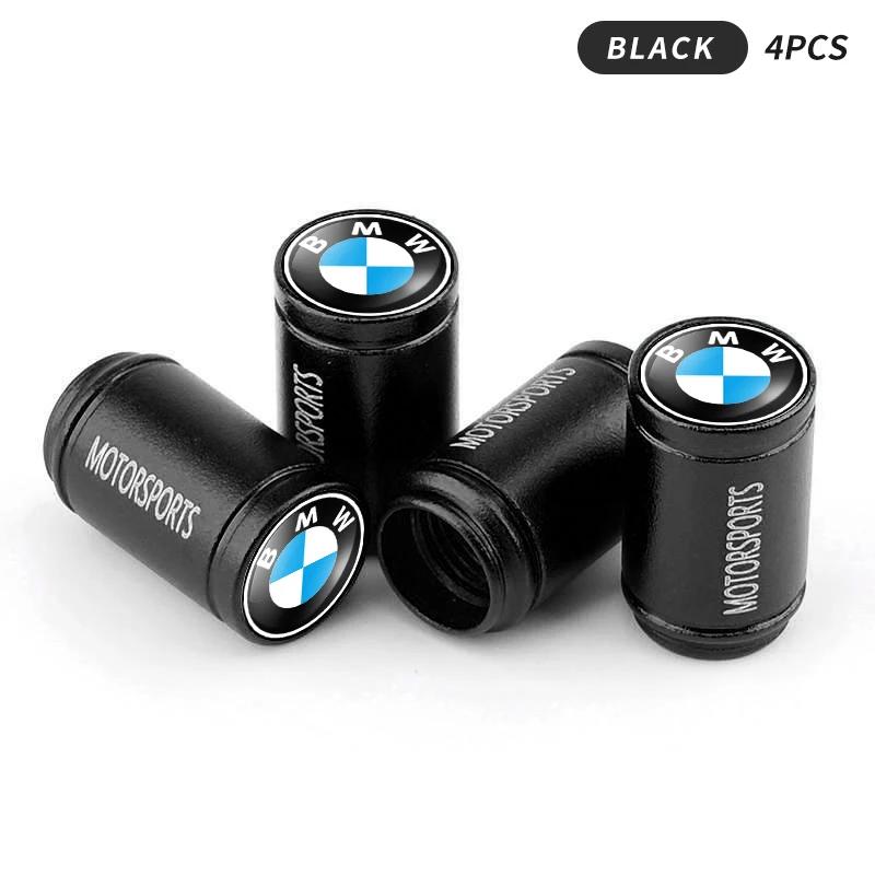 4PCS Metal Car Tire Valve Caps Decor Dust-proof Auto Sports Emblem For BMW E46 E85 E60 F10 E39 F30 E36 F20 E87 E90 E70 X3 X5