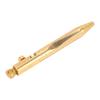Quick Release Ballpoint Pen Brass   Compact Pen with Detachable Keychain On Top for   Working Traveling Writing
