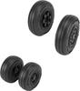Armory Gripen Late Model Wheels Plastic Model Parts AMRAW48504 1/48 JAS-39 Weight-Deformable (Airplane)