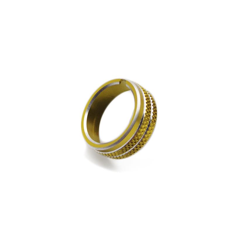 

Enclave Headlight Knob Aluminum Decoration Ring - Gold