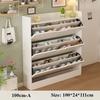 Modern Wooden Shoe Cabinet Entrance Integrated Shoe Rack Multifunctional Wooden Storage Cabinet Indoor Simple Storage Cabinet