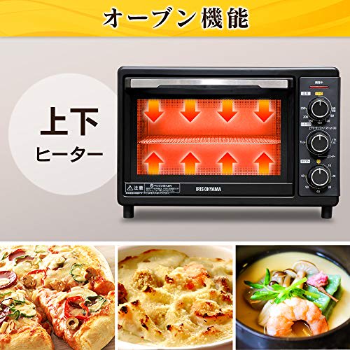 Iris Ohyama konvekční trouba Airfryer Parní toustovač stříbrný FVC-D15B-S