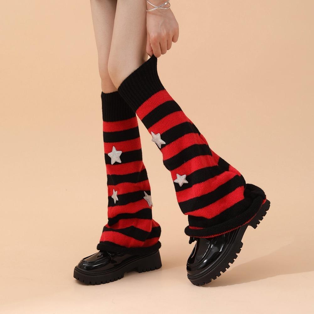 Latin Ballet Boot Stockings Boot Cuffs Leggings Y2K Leg Warmers Japanese Boot Socks  Girls Women's