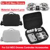 Dustproof Handbag for DJI NEO Drones Controller Accessories Portable Carrying Case Drop-resistant Shockproof Travel Shoulder Bag