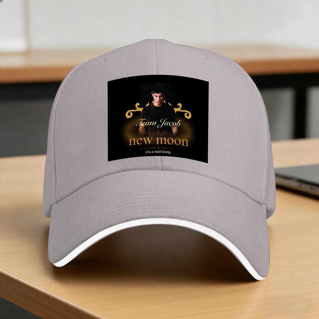 Twilight Jacob Black Sun Baseball Cap Summer Female Male Custom Diy Trucker Hat Sunscreen Casual Outdoor Gym Baseball Caps