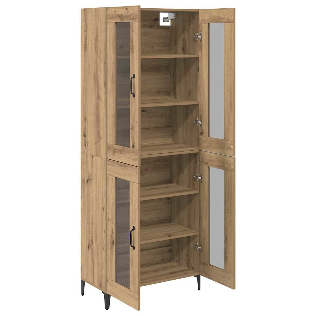 Highboard Artisan Oak 69.5 x 34 x 180 cm Particleboard
