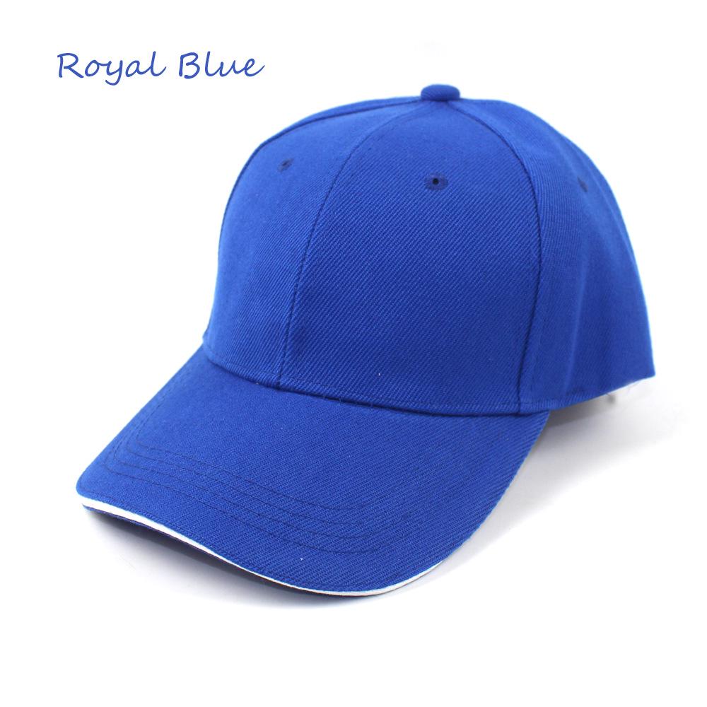 

2023 Korean Style Unisex Baseball Cap - Summer Fashion Solid Color Sun Hat Adjustable