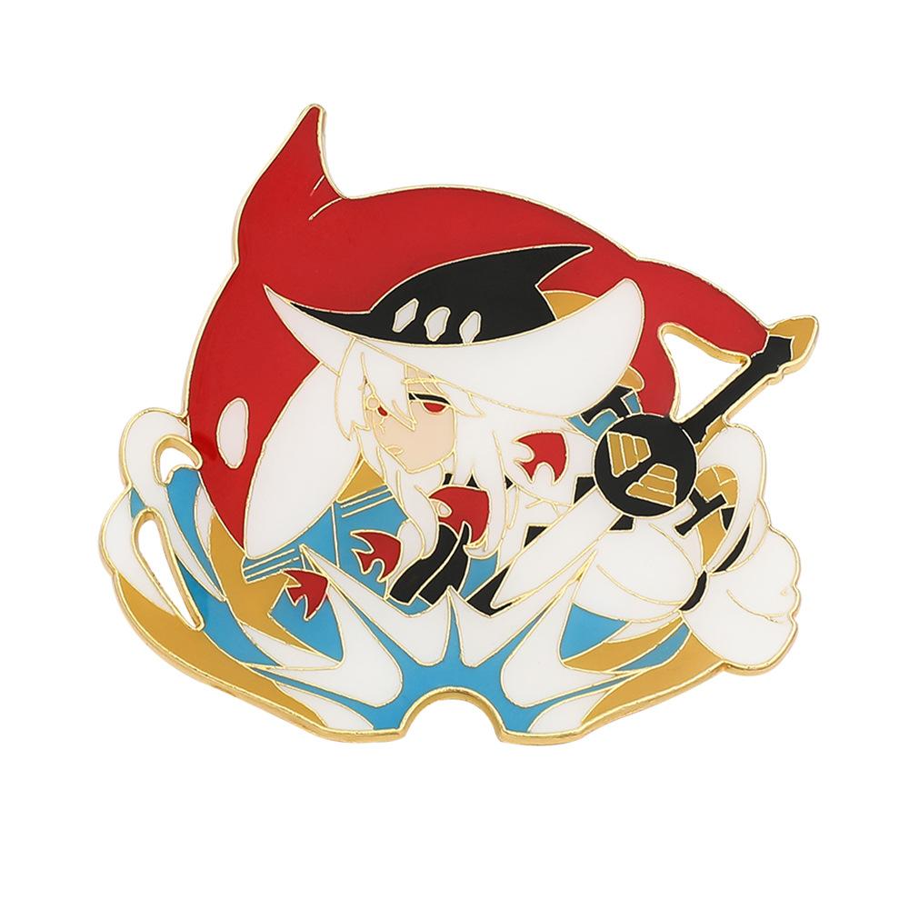 

Ark of Tomorrow brooch, Lapland two-dimensional game animation peripheral jewelry brooch, factory direct sales