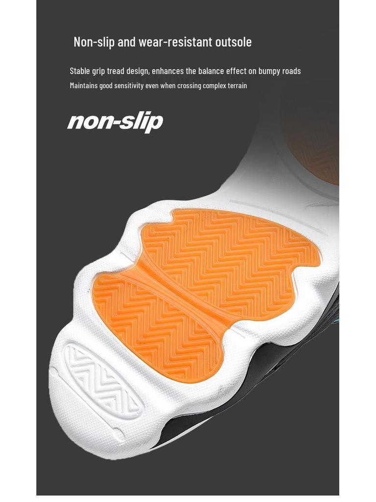 Sneakers de Baschet AJ13 High-Top - Piele Unisex, Pantofi Casual cu Talpă Groasă