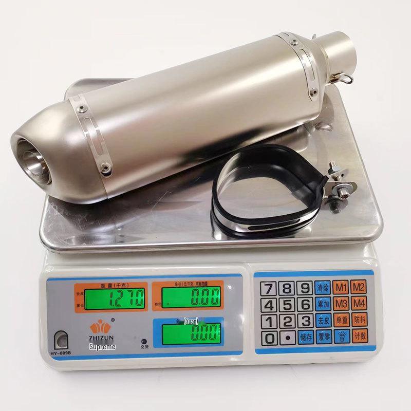 Compatible with four-corner R77 exhausts for CFMoto 450, 350ADV, VJ660, Z900, Sai800, and Sai421 motorcycles.