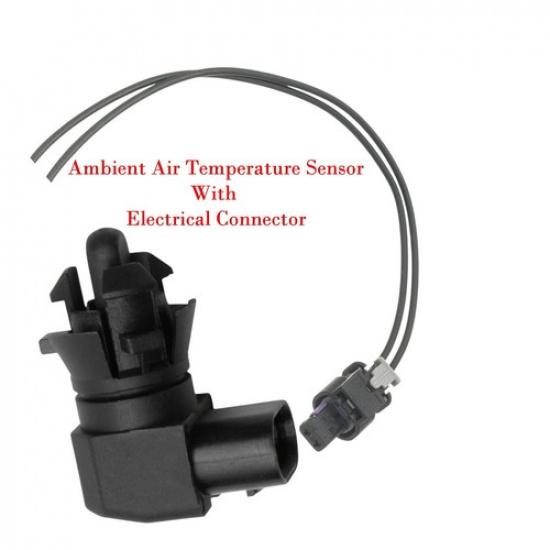 Ambient Air Temperature Sensor + Connector Fits Buick Cadillac Chevrolet GMC