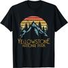 Vintage Retro Yellowstone National Park WY T Shirt T-Shirt