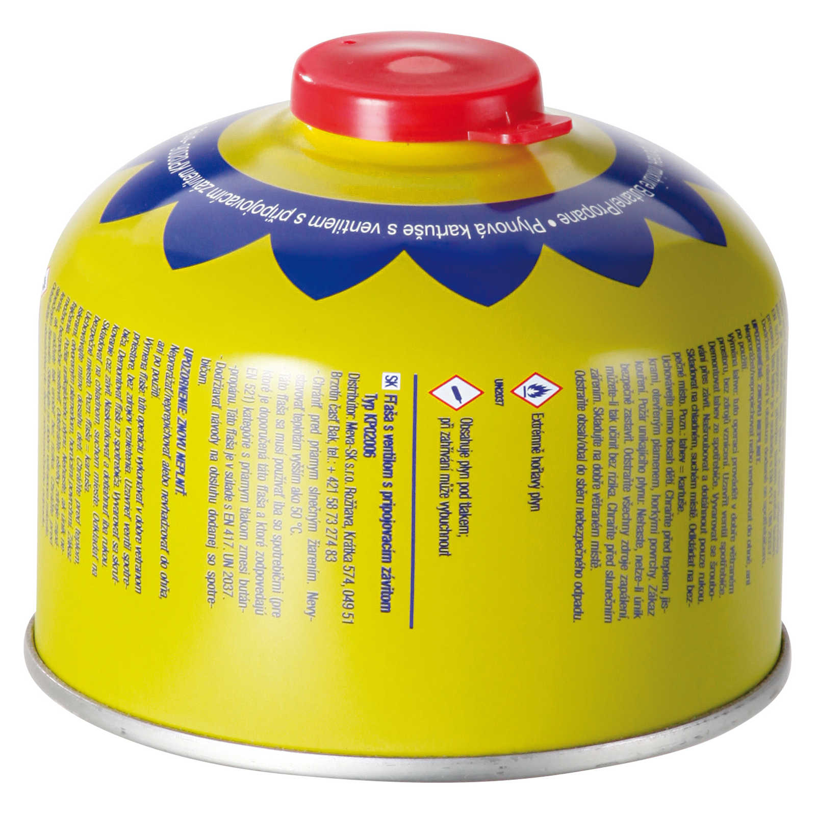 Super Merchant Gaspatroon Gasbus Gasfles Voor Gasfornuis Brander - Schroefdraad 7/16 230G