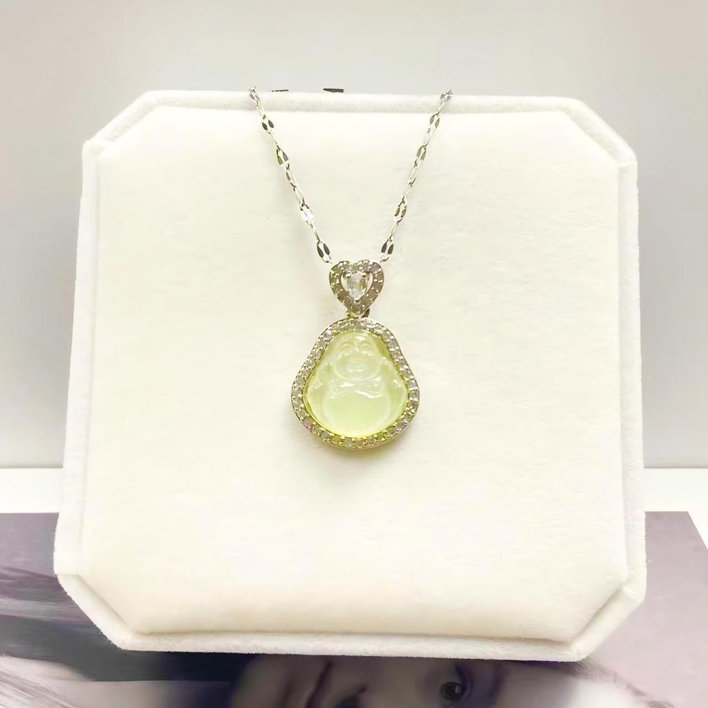 Summer Silver Series Titanium Steel Non-Fading Necklace for Women - Fashionable, Light Luxury, Niche, High-End