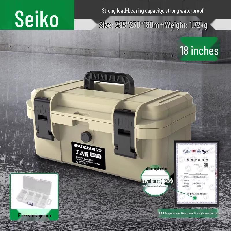 Baolian Водонепроницаемый Электрик Многофункциональный Ручной Ящик для хранения инструментов