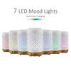 Coin Aroma Diffuser 100ml Desktop Essential Oil Diffuser Timing Function Ultrasonic Air Humidifier with LED Night Lights