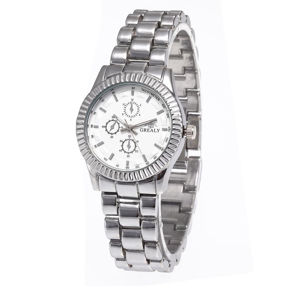 Women Watches Fashion Casual Gold Women Quartz Watch Ladies Dress Wristwatch Relogio Feminino Three Eyes Decorate Men Watch Gift