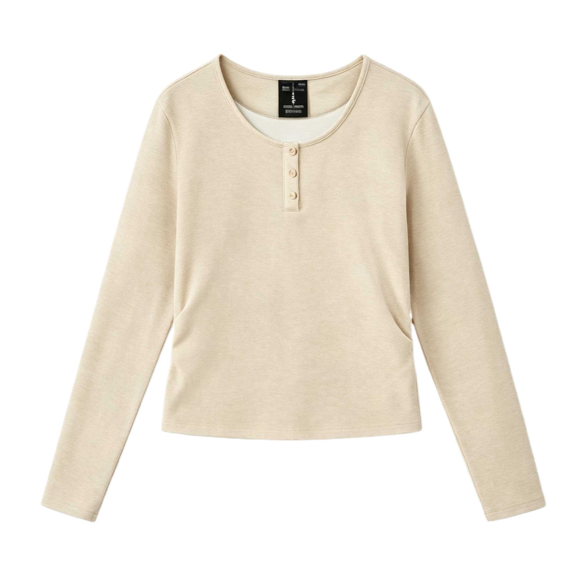 Skechers Round Neck Breathable Long Sleeve Regular Sleeve T-Shirt Women tops L326W044-06YS S