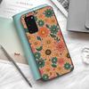 Petal Leaf Diagram Phone Case For Samsung S 9 10 20 21 22 23 30 23 24 Plus Lite Ultra FE S10lite Fundas