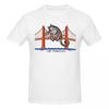 Unisex Ryan Gosling Katze Shirt Lustig Golden Gate Bridge Katze Grafik Spaß T-Shirt Streetwear Baumwolle Unisex Kleidung
