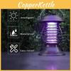 Solar Powered Mosquito Zapper Led Garden Light For Outdoor Pest Control
