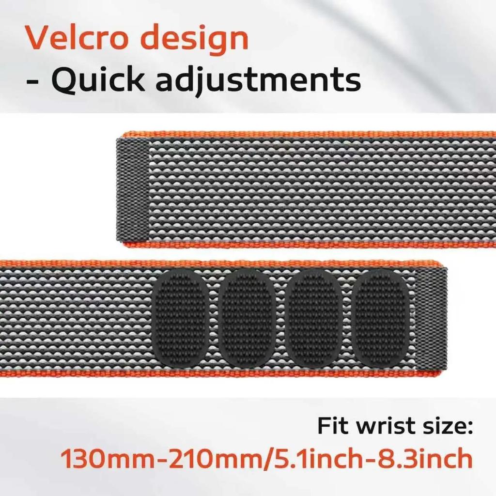 Metal Case+Official Nylon Loop Strap for Google Fitbit Air Durable Bracelet for Google Fitbit Air Comfortable Band Accessories 3