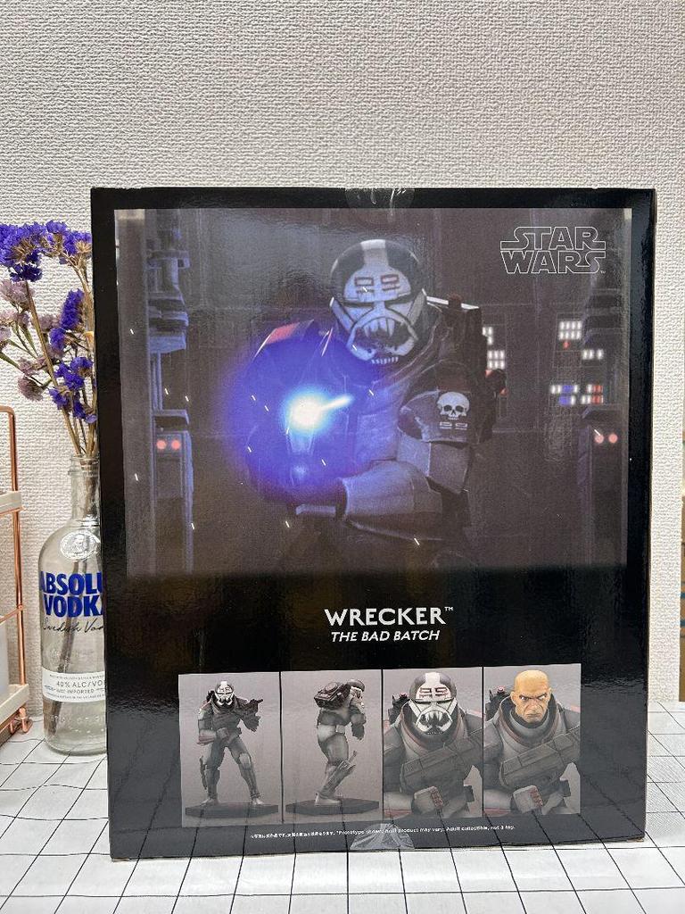 [USED] 1/7 Scale ARTFX Wrecker THE BAD BATCH WARS: Bad Batch