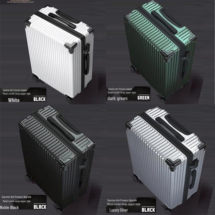 Βαλίτσα Τρόλεϊ 24 ιντσών με Παγκόσμια Ρόδα, Κλειδαριά Συνδυασμού και Χειραποσκευή 20 ιντσών