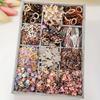 852 Pieces/Set with Hair Ties Girls Hair Bands No Hurt Hair Kids Hair Accessories  Princess Gift Set