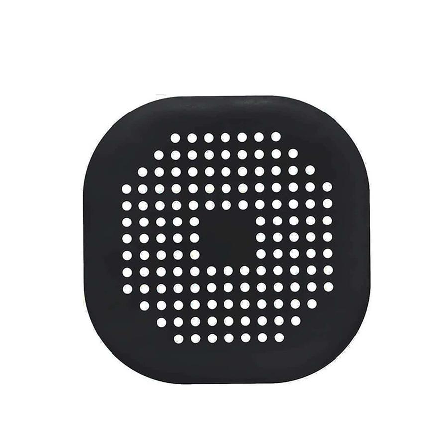 Square Silicone Floor Drain Sticker Bathroom Sewer Hair Filter Drain Cover Home Bathroom Floor Drain Mat