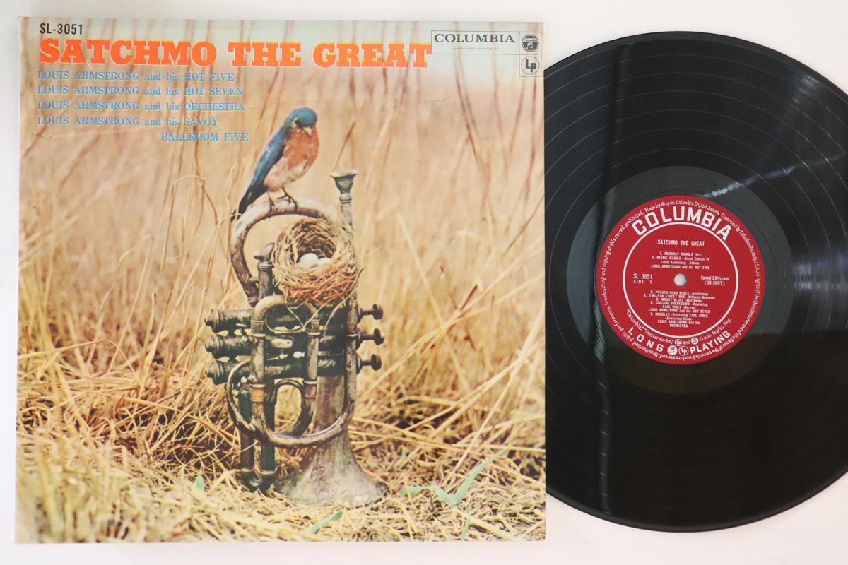 

LP Record LOUIS ARMSTRONG - Satchmo The Great SL3051 COLUMBIA Japan Jazz Used