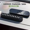 IYISR1 For Benz Car Styling Temporary Parking Card Plate Phone Number Auto Decoration Accessories CITAN VITO SPRINTER CLS SLK Sport ML