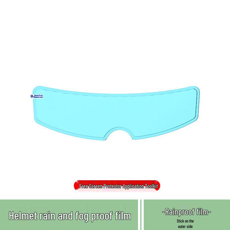 Waterproof Anti-fog Rainproof Film for Motorcycle Helmets – Full or Half Face Visor