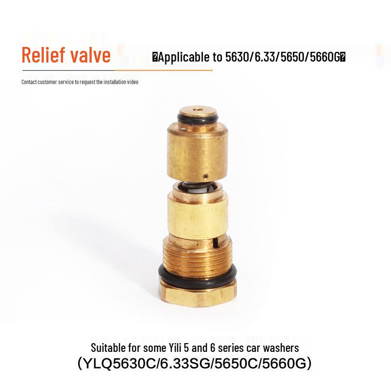 Accessori per lavatrici per auto Yili: Anello di tenuta, spazzola di carbone, valvola di troppo pieno, microinterruttore, valvola unidirezionale.