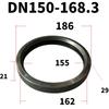 DN0.75-200 EPDM Dichtungs Dichtungsring Dichtungsstreifen Für Hough Sektion Klemmkupplung O-förmige Nut